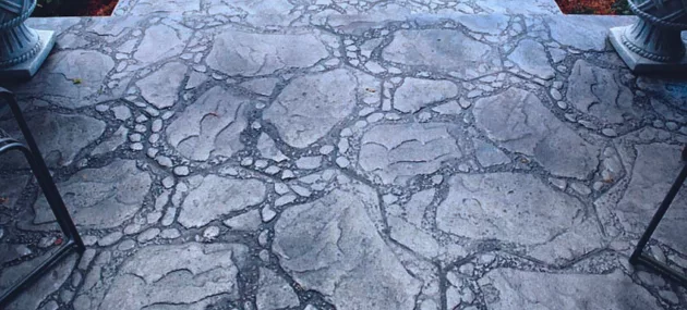 Pattern imprinted concrete by PICS, ideal for durable and decorative surfaces.